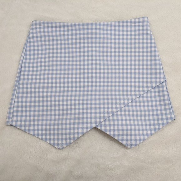 Gingham Pattern Skort - Picture 1 of 2